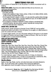 Durvet® TURN OUT® Sweat & Waterproof Formula