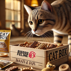 Big Dog Feline Cat Box - Ultimate New Surprising Treat & Toys for Cats Every Time You Order