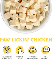 Weruva Dog Freeze Dried, Paw Lickin' Chicken with Chicken Breast, 13oz Bag