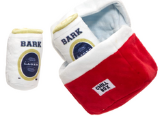 Bark Sub-Zero Camping Hero Red Plush Dog Toy Extra Small / Small