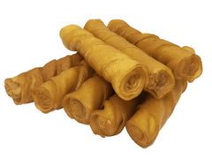 Savory Prime Beggar Bone Pork Skin Twists – Dog Treats (11 Ct Pack)