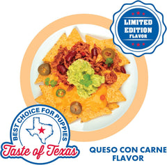 N-Bone Puppy Teething Rings Taste of Texas Queso Con Carne Flavor 3 Count