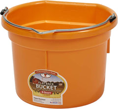 Little Giant® Flat Back Plastic Bucket (8 Qt.)
