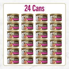 Fancy Feast Savory Centers Salmon Pate Wet Cat Food – 24 Pack 3 oz Cans