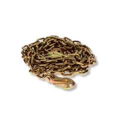 Ancra Cargo® 5/16" x 20' Grade 70 Chain with Clevis Hooks – Heavy-Duty Tie-Down Chain