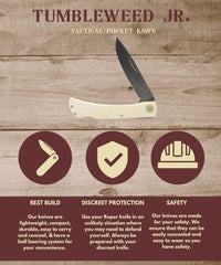 American Buffalo® Sod Buster JR White Bone