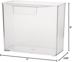 Lee's Convalescent Home/Specimen Container - Large,White , 7 x 3 x 6"