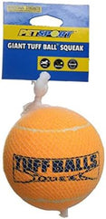 PetSport Giant Squeaker Tuff Ball - Giant Tennis Balls for Dogs, Great for Boredom & Aggressive Chewers, Dog Toy, Giant Tennis Balls for Large Dogs, Non-Toxic, Won’t Wear Down Teeth