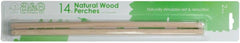 A&E Cage Company 52400838: Perch Replacement Wood 14In/2Pk