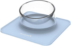 McLovin’s Mess Free 10° Tilted Design Slanted Bowl for Dogs and Cats, Slightly Tilted Angle Dog Food Bowl with Mag Mat, Non-Skid & Non-Spill, Easier to Reach Food