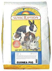 Sun Seed Company Sss13039 Guinea Pig Sun Basics Daily Diet Pellets 25 lb