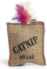 Jute & Feather Sack With Catnip