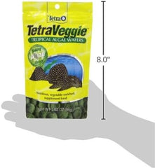 Tetra PlecoWafers, Nutritionally Balanced Fish Food For Algae Eaters