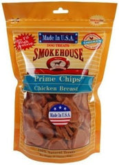 Smokehouse 100-Percent Natural Prime Chips Chicken Dog Treats 16 oz