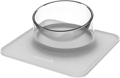 McLovin’s Mess Free 10° Tilted Design Slanted Bowl for Dogs and Cats, Slightly Tilted Angle Dog Food Bowl with Mag Mat, Non-Skid & Non-Spill, Easier to Reach Food