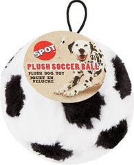 SPOT Ethical Plush Soccer Ball Dog Toy, 4-1/2-Inch