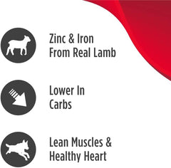 Nulo Adult Grain Free Dog Food: All Natural Dry Pet Food For Large And Small Breed Dogs Lamb