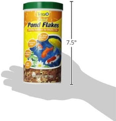Tetra Pond Flakes Complete Nutrition for Smaller Pond Fish, Goldfish and Koi Fish, 6.35 oz
