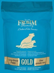 Fromm Gold Nutritionals Large Breed Puppy Dry Dog Food.