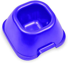 Van Ness Pet Food And Water Bowl, Capacity Plastic Dish For Dogs And Cats, Wide No-Tip Base Prevents Spills
