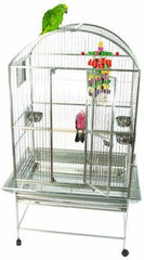 a&e Cage Company,LLC 9003223 Black Dome Top Bird Cage with 3/4 inch Bar Spacing, 32 inch x 23 inch