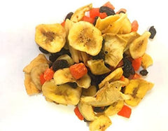 Fruit Mix Treat, 5.0 Oz Bag - Real Fruit for Birds and Small Animals - Rabbits, Hamsters, Guinea Pigs, Mice, Gerbils, Rats, Cockatiels, Parrots, Macaws, Conures