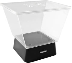 Tetra LED Betta Tank Kit 1 Gallon, Trapezoid aquarium With Base Lighting (24050)