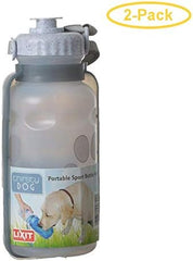Lixit Thirsty Dog Portable Dog Water Bowl & Bottle 16 oz