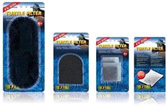 Exo Terra Turtle Filter Coarse Foam, Replacement Filter Media for Aquatic Turtle Terrarium, 2-Pack, PT3636