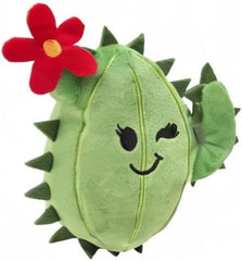 Snugarooz Chloe The Cactus Plush Toy with Repair Patch – Soft, Durable Squeaky Dog Toy for Small and Medium Breeds – Ideal for Chewing and Tugging – Sustainable Materials
