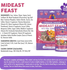 Weruva Freeze Dried Mideast Feast Cat 7 oz