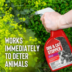 Dog & Cat Stopper™ Liquid Animal Repellent – 32 oz