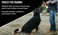 Operation Good Boy Tri-Handled Bite Pillow Tug Dog Toy