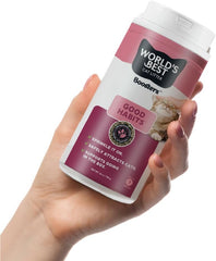 WORLD'S BEST CAT LITTER® Boosters™ Good Habits™ | Natural and Sustainable Cat Litter Additive | Attracts Your Cat to The Litter Box and Helps Avoid Accidents | Plant-Based Attractant | 18 oz Canister