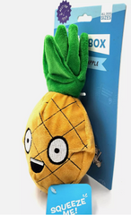 Bark Penny the Pineapply Plush Dog Toy Yellow & Green