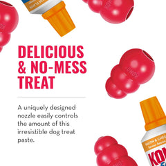 KONG Easy Treat – Dog Treat Paste – Bacon & Cheese – 8 oz