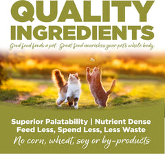 NutriSource Cat Senior Weight Management - Chicken meal & Peas 16lb