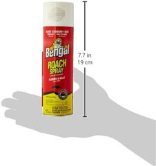 Bengal® Roach Spray II – Powerful Dry Spray for Hidden Roaches and Insects