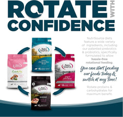 NutriSource Adult Chicken & Rice Small Bites Dog Food 5lb