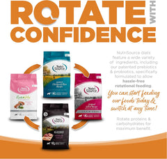 NutriSource, Lamb Meal & Rice Recipe with Wholesome Grains Dry Dog Food, 4lb