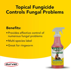 Durvet® Topical Fungicide – Multi-Species Skin & Fungal Treatment