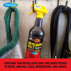 Farnam® Mosquito Halt® Equine Repellent Spray – 32 oz