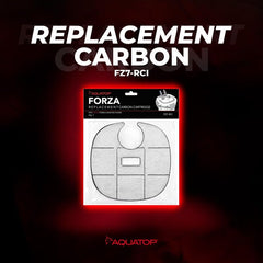 Aquatop Replacement Carbon Cartridges – Fits Forza FZ7 Canister Filters – Aquarium Filter Refills for Dirt & Waste – Crystal Clear Water – FZ7-RCI