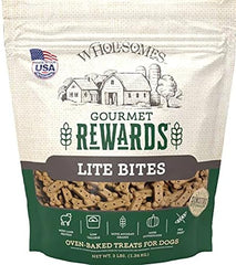 Wholesomes Gourmet Rewards Biscuit Dog Treats Lite Bites