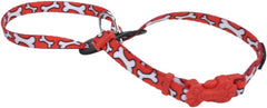 Coastal - Li’l Pals Adjustable Patterned Dog Harness - 3/8" x 6"-10”