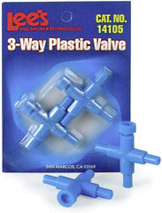 Lee's Pet Products ALE14105 2-Piece 3-Way Plastic Valve for Aquarium Pumps