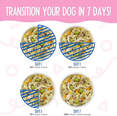 Weruva Meals 'n More Natural Wet Dog Food, Grandma's Chicken Soup Plus Digestive Support(Pack of 12)