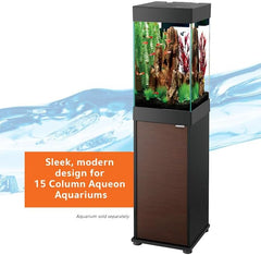 Aqueon All Glass Aquarium 15column Stand Knockdown