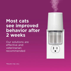 Comfort Zone Single & Multi-Cat Calming Diffuser Refills for A Soothing Home, 192 ml, Pack of 4