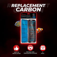 Aquatop Replacement Cartridge Insert – Compatible with Aquatop Aquarium Filters, Filter Refills for Clean and Healthy Water 2 Pack